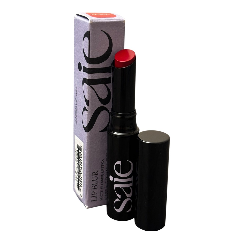 Saie Lip Blur Matte Blurring Lipstick Classic Red New in Box